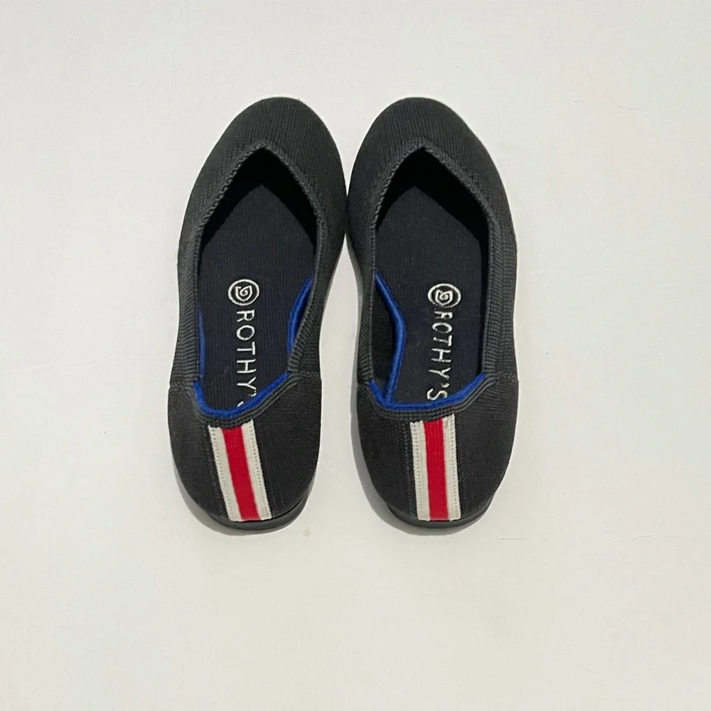 Rothys Rounded Toe Flat - Picture 2 of 4